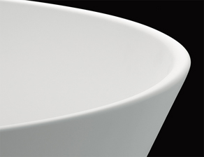 Elena with Pedestal Option – 140 Rolled Rim